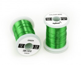 Colour Wire, 0.31 mm, Green